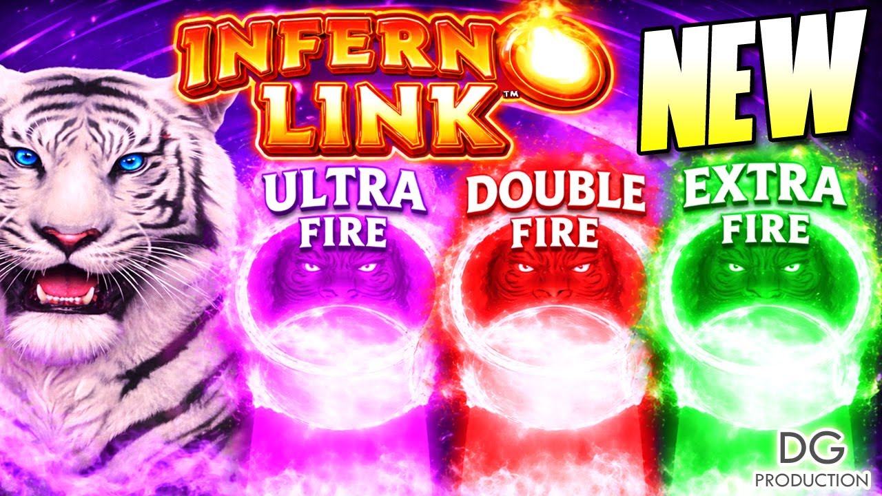 🚨OMG🚨NEW INFERNO LINK ULTRA FIRE SIBERIAN SPARK TRIPLE TIGER SLOT MACHINE LAS VEGAS CASINO GAME WOW