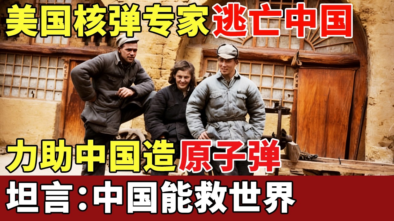 美国核弹专家逃亡中国，原子弹没他们造不出来，为中国活了一辈子，儿子定居北京坦言：中国能救世界【历史档案】