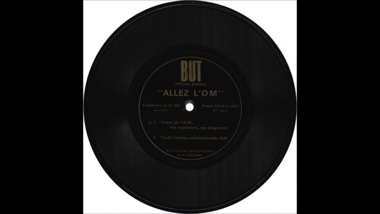 Olympique magnifique flexidisque 1971