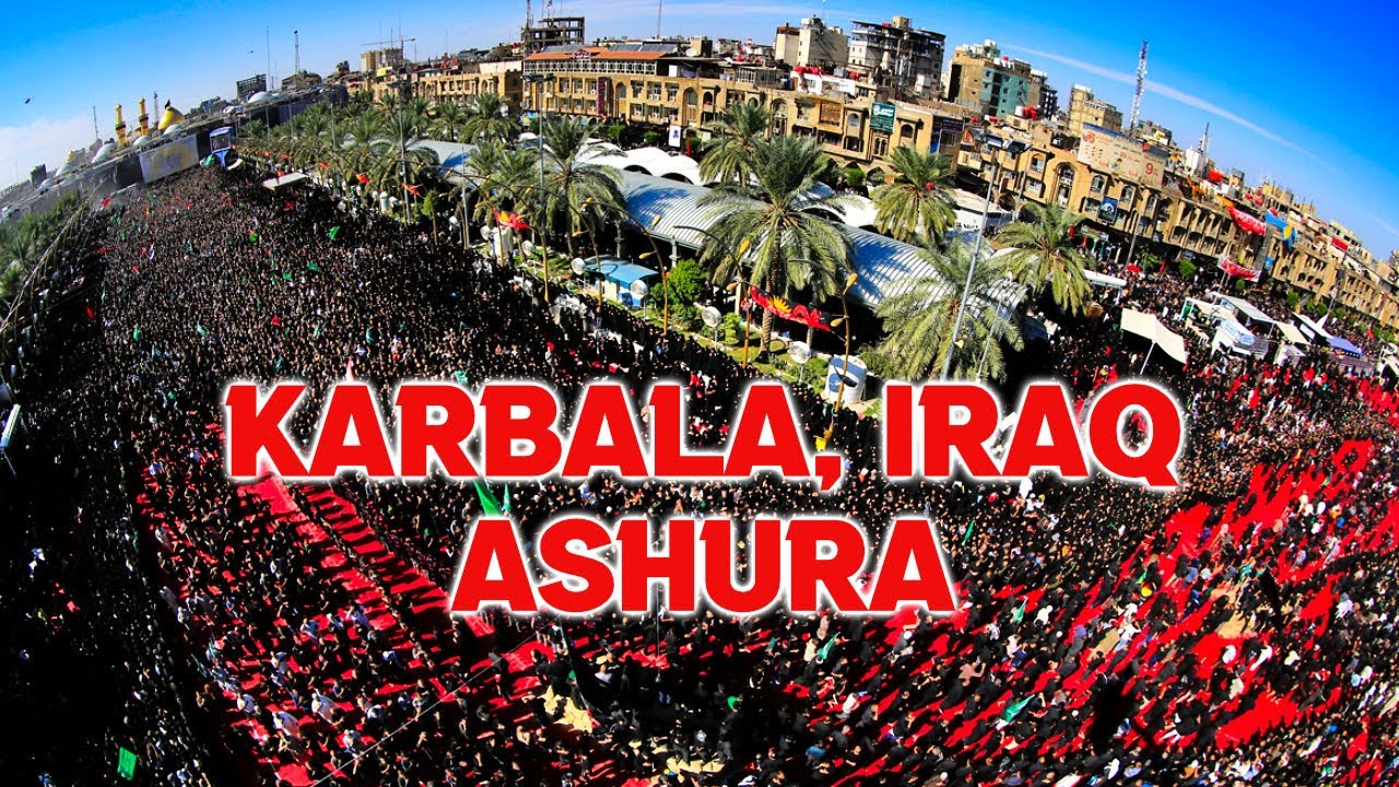 ASHURA IN KARBALA [IRAQ] - INSIDE IMAM HUSSAIN(AS) SHRINE | MUHARRAM