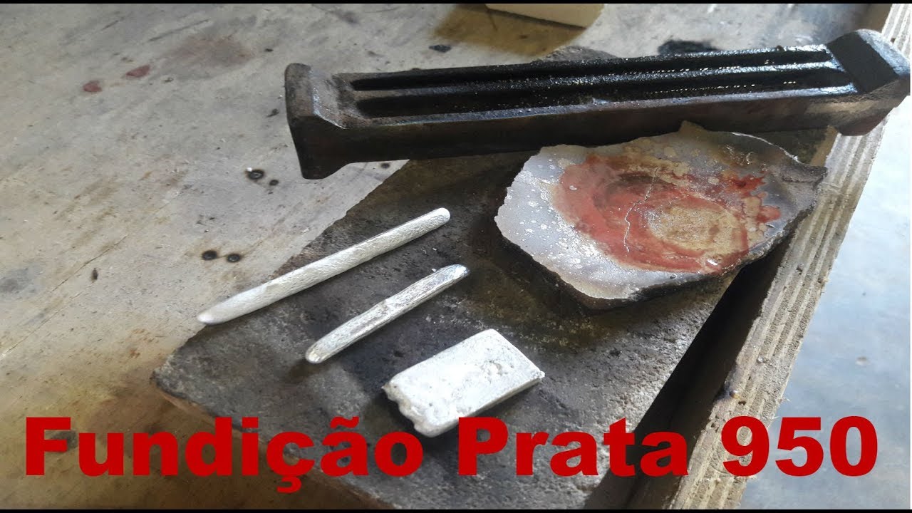 Prata 950 Fundição
