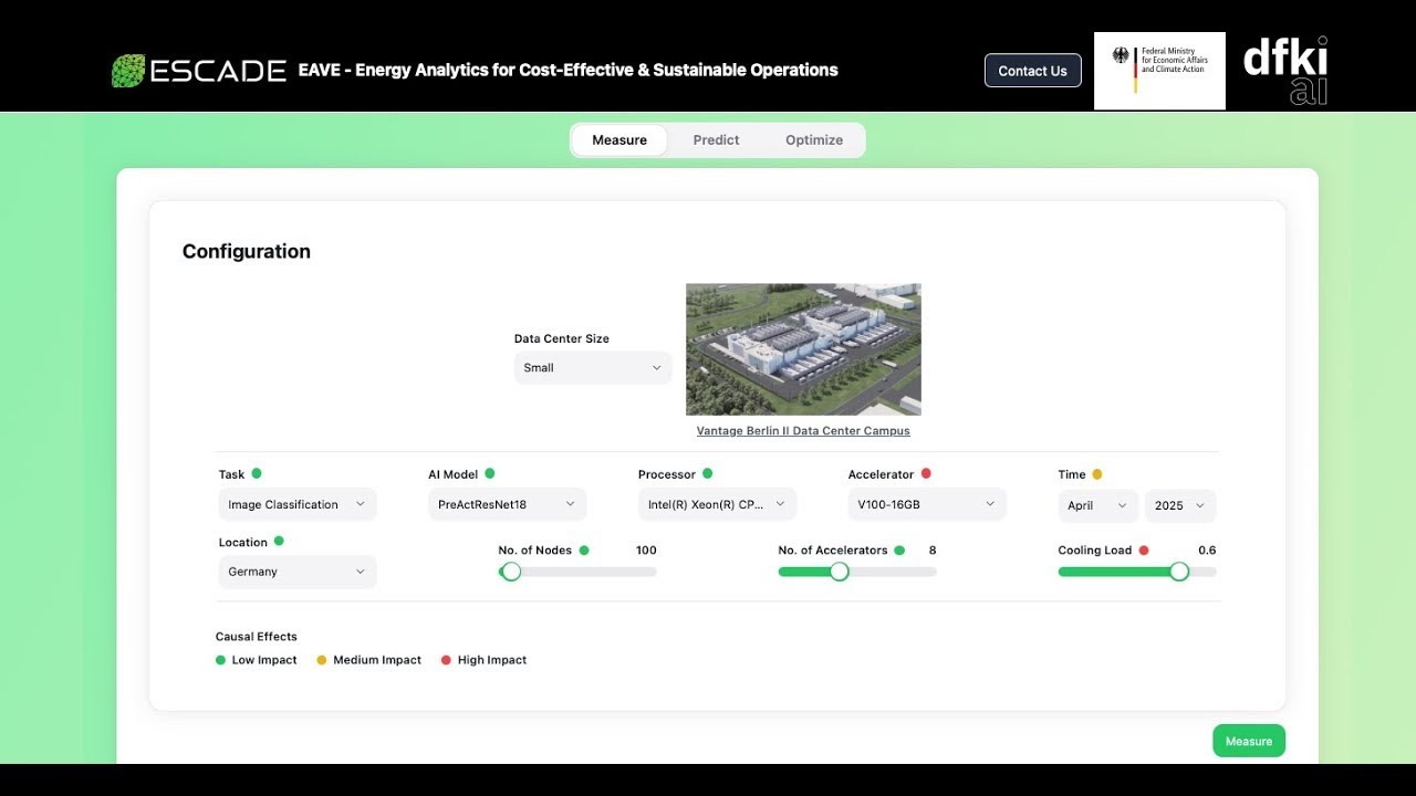 EAVE - Energy Analytics for Cost-Effective & Sustainable Operations [english version]