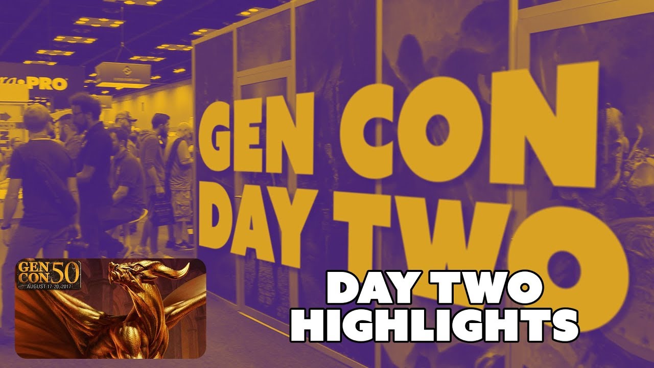 CMON Gen Con 2017 - Day 2 Highlights