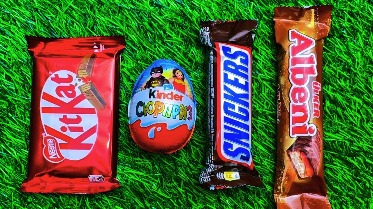 ASMR Extreme Candy Sounds Lollipop, Chocolate  Crunch