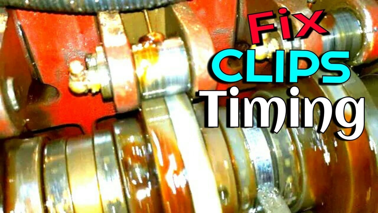 Fix Clips Timing In 6 Bolts & Nuts Former Cold Forging Machine