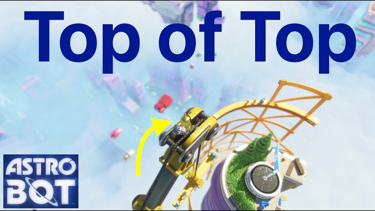 Astro Bot: Top of Goal Crane  (Building Speed)