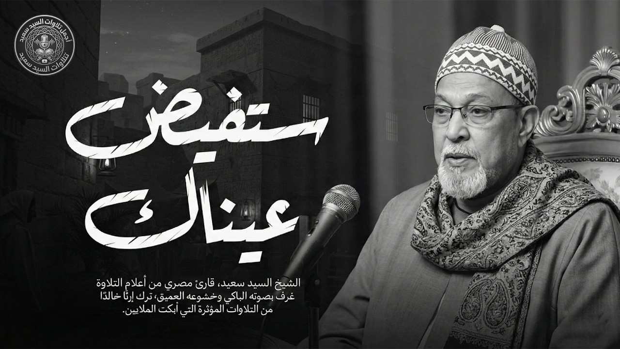 أرح سمعك قليلاً مع الشيخ السيد سعيد الباكي المبكي | ناردة تاريخية تأخذك لعالم آخر 🧡