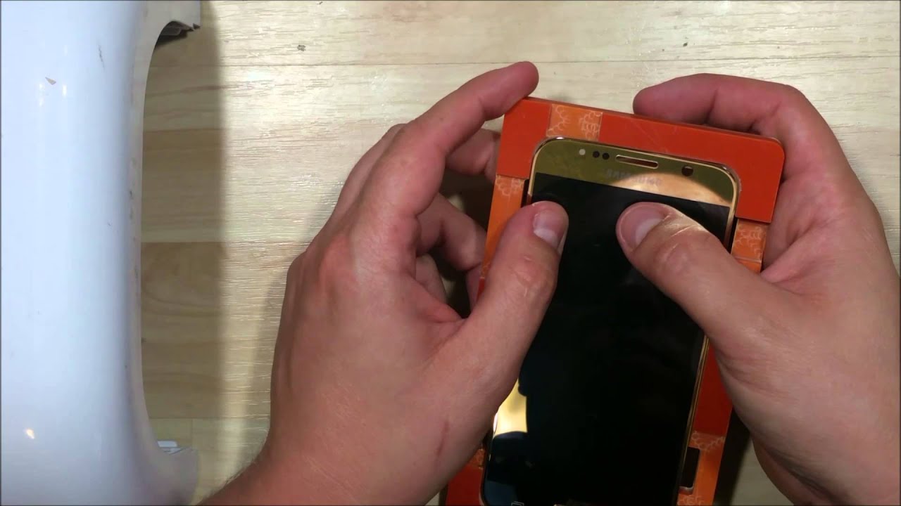 Samsung Galaxy S6 Disassembly - LOCA Application  - Glass Only Replacement