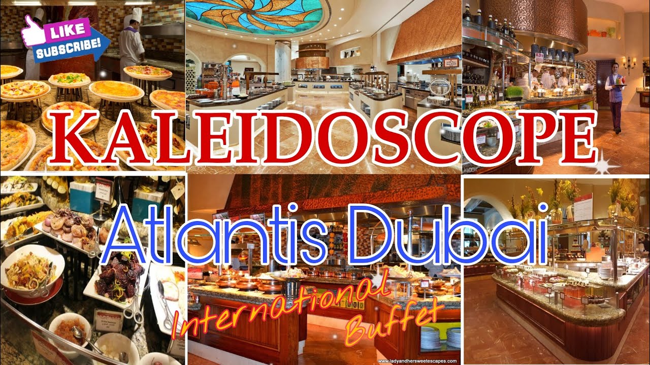 ATLANTIS HOTEL DUBAI | KALEIDOSCOPE RESTAURANT #restaurant #dubai