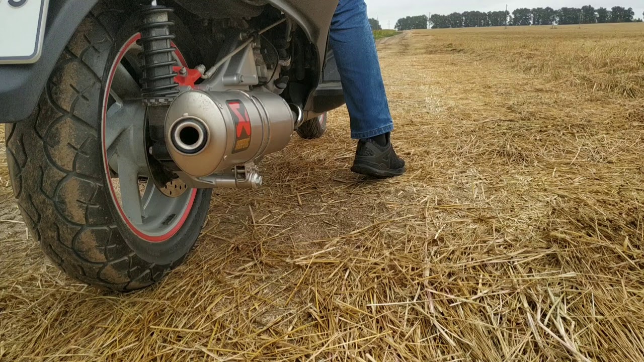 Aprilia Atlantic 500 + akrapovic