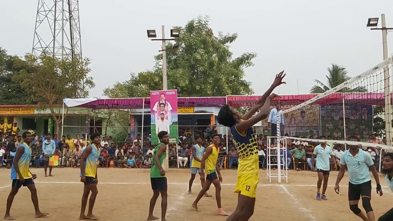 koratla VS kothagudem match VV Raopet tournament  #volleyball #indiavolleyball #provolleyball #ammu