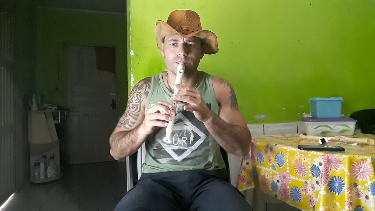 I started a joke. Flauta doce ( com notas)