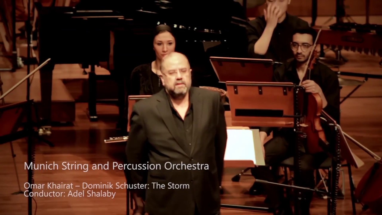 Omar Khairat, the storm, con. Adel Shalaby  عمر خيرت- العاصفه باوركسترا المانى قيادة عادل شلبى