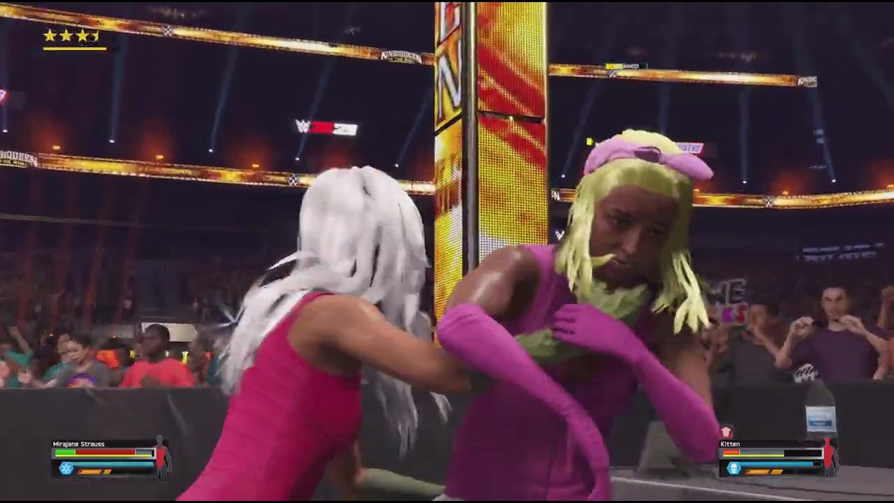 Mirajane Strauss VS Teentitans Kitten WWE 2K25