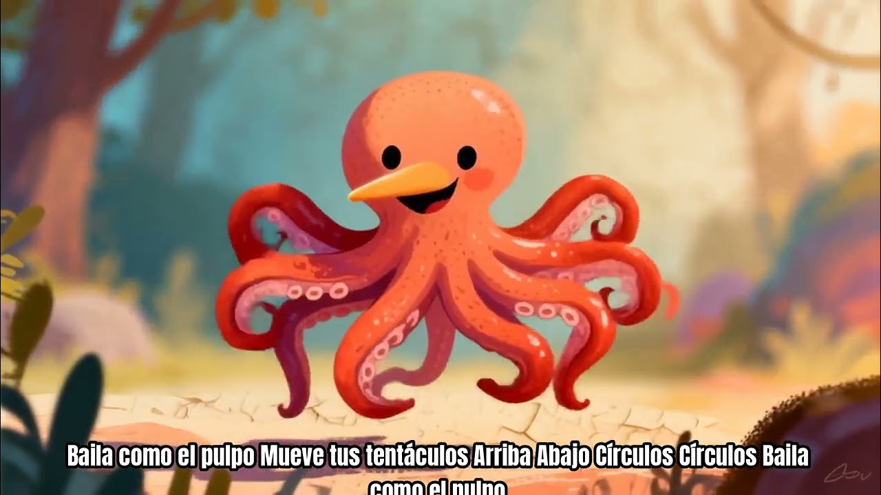 🐙Baila como el pulpo 🐙-CANCIONES INFANTILES-FIESTA INFANTIL 