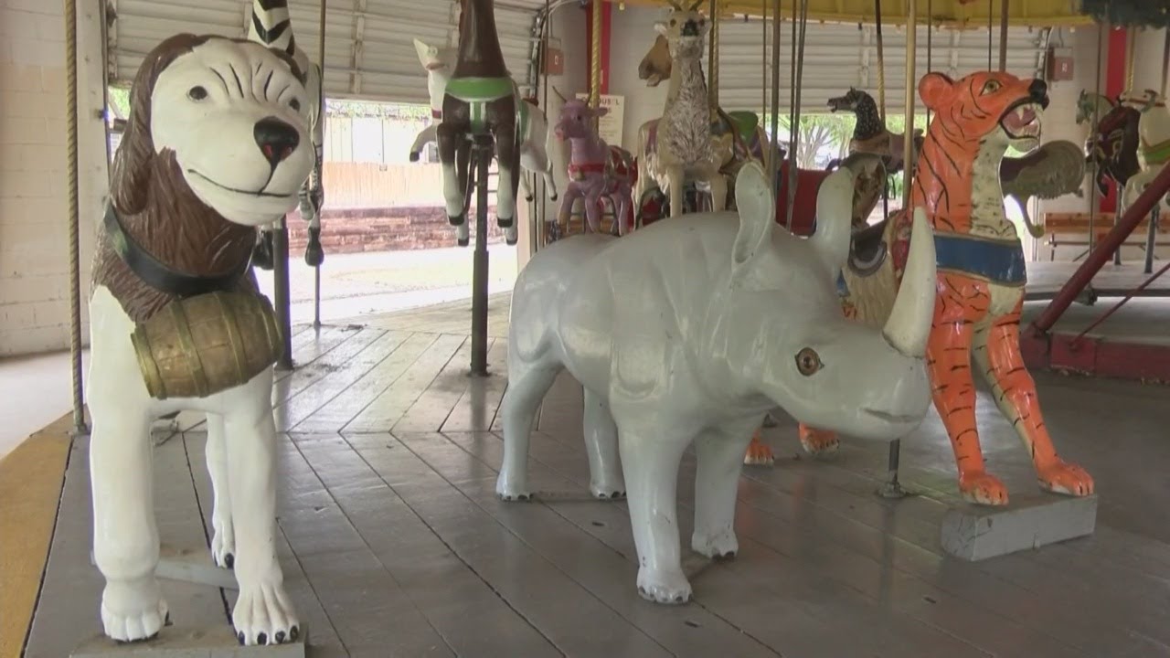 Restoration underway for historic Roswell carousel
