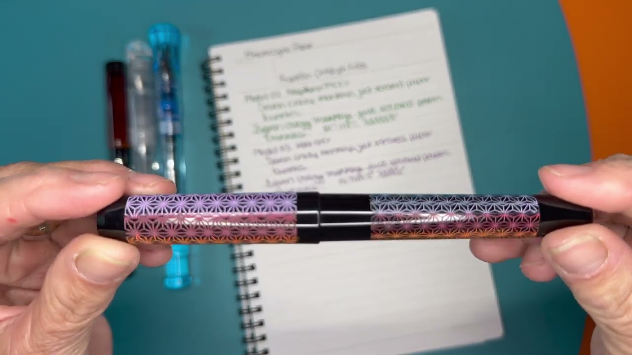 Мое перо Franklin-Christoph отлично справляется с образцами письма, как печатными, так и курсивными.