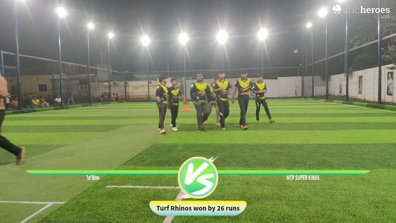 MTP SUPER KINGS vs Turf Rhinos live cricket match | Mounttown MTPL - II live - Star Turf Mettupalay