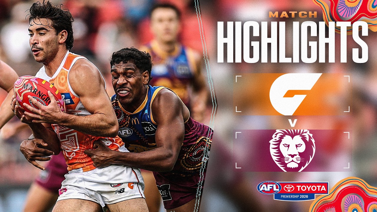GWS Giants v Brisbane Lions Highlights | Round 11, 2026 | AFL