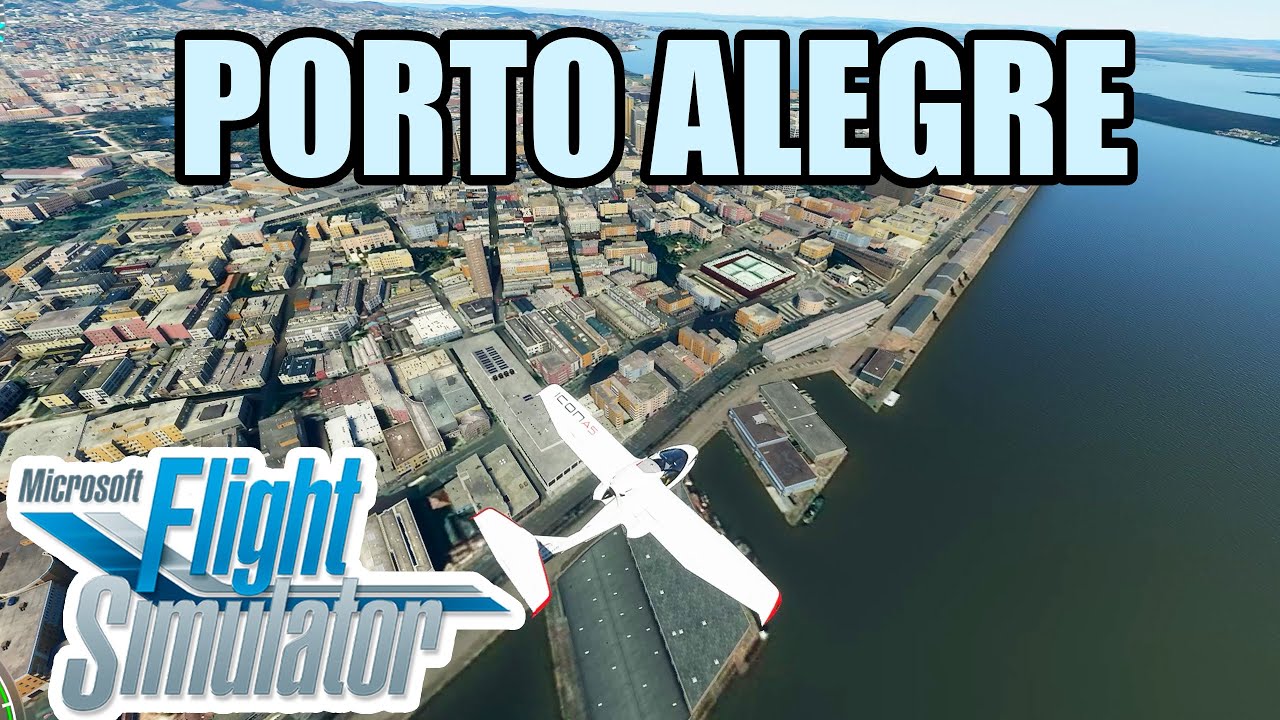 PORTO ALEGRE-RS no Flight Simulator 2020