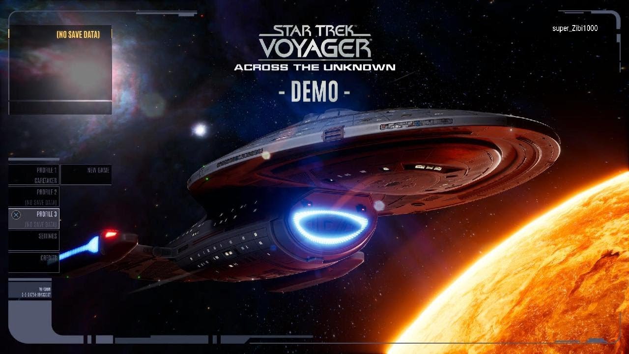 Star Trek: Voyager - Across the Unknown.