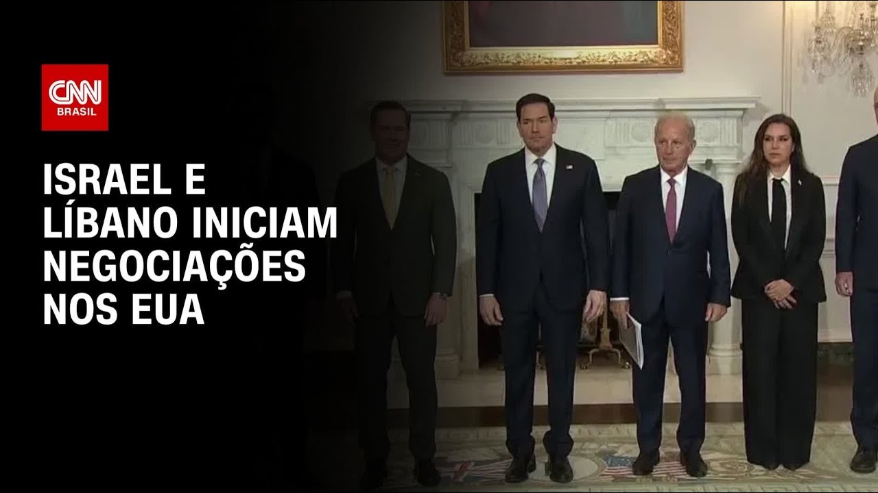 Guerra no Oriente M&eacute;dio: Israel e L&iacute;bano iniciam negocia&ccedil;&atilde;o nos Estados Unidos | BASTIDORES CNN