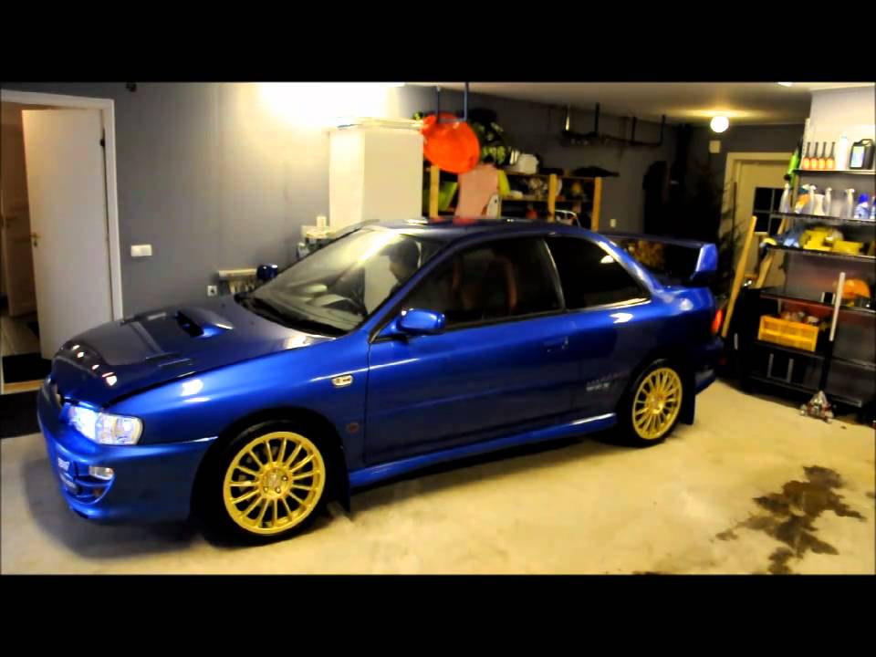 Subaru Impreza Sti Type-R V-limited Version 5 startup
