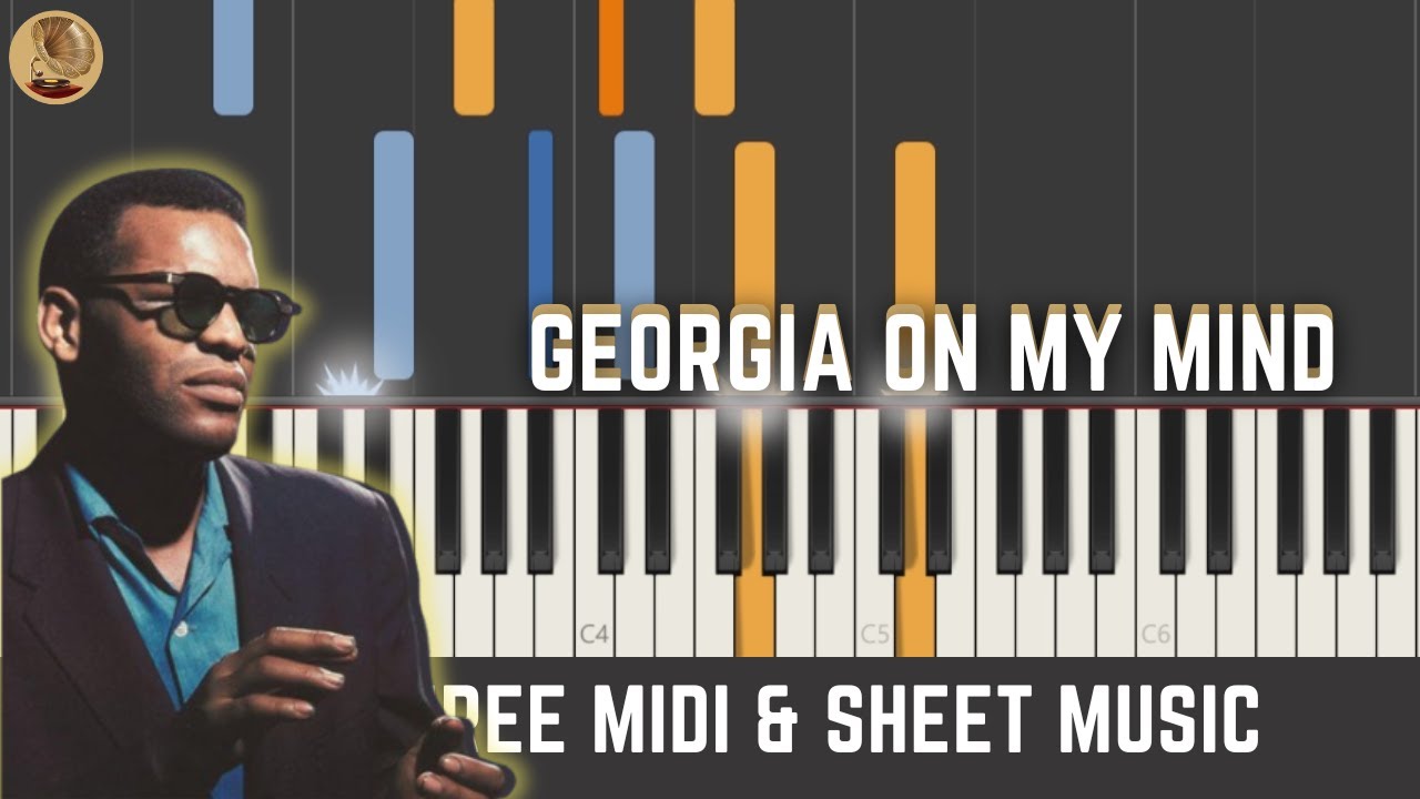 Ray Charles – Georgia on My Mind | Piano Tutorial [FREE MIDI & SHEET MUSIC]