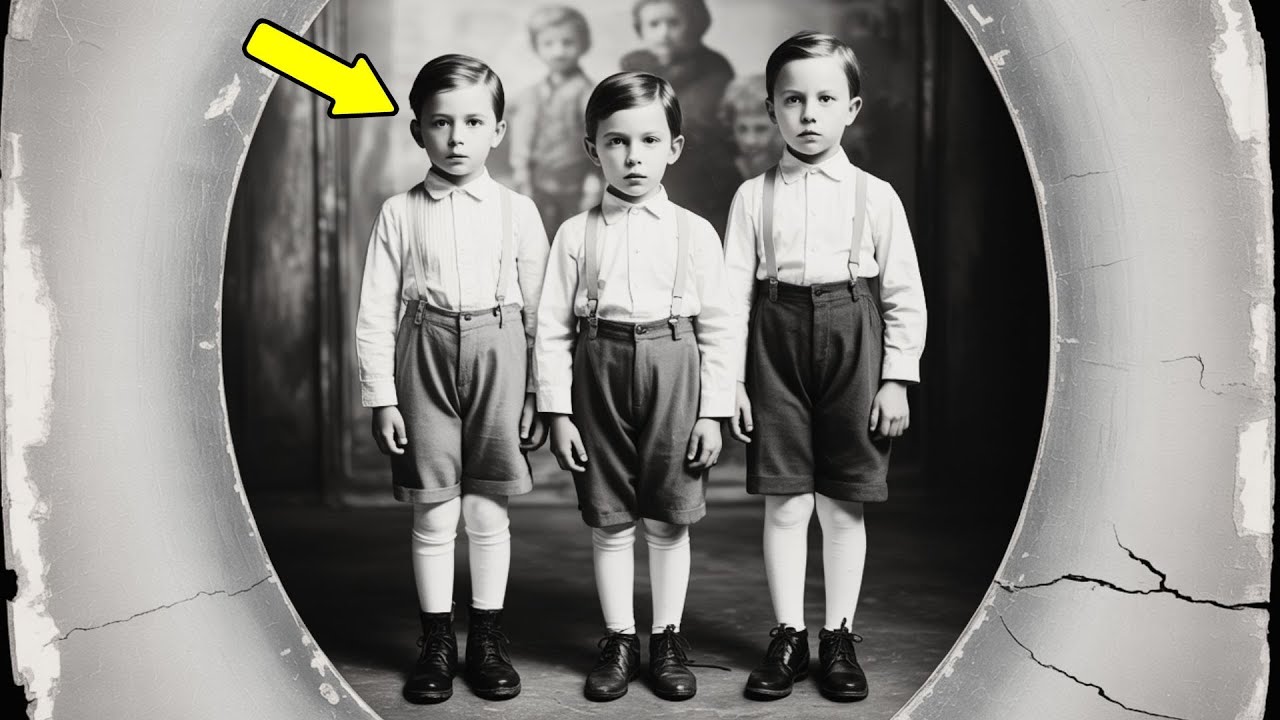 На простой фотографии 1909 года были изображены три восьмилетних брата, но одного из них быть не ...