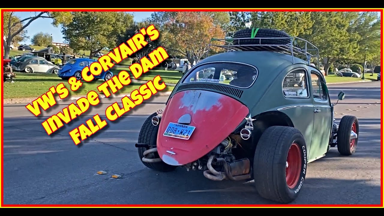 VWs and Corvairs Invade the Dam