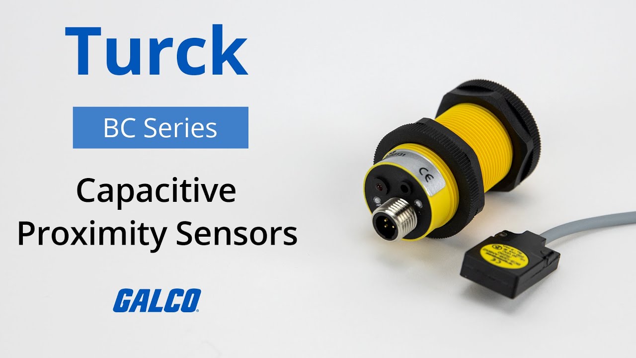 Turck&rsquo;s BC Series, Capacitive Proximity Sensors