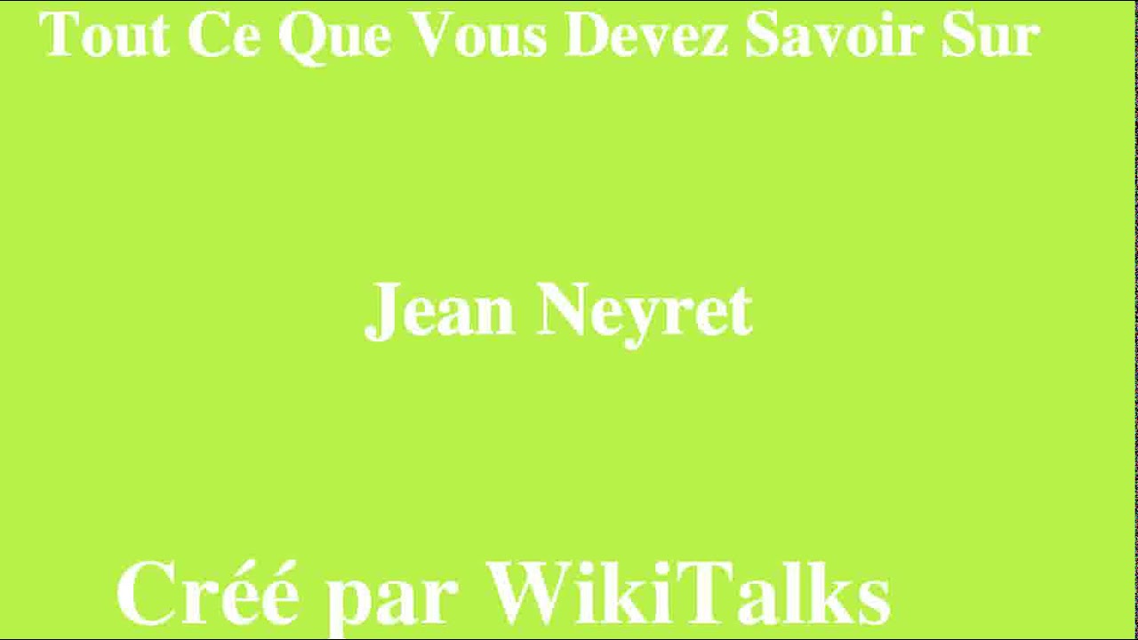 Jean Neyret