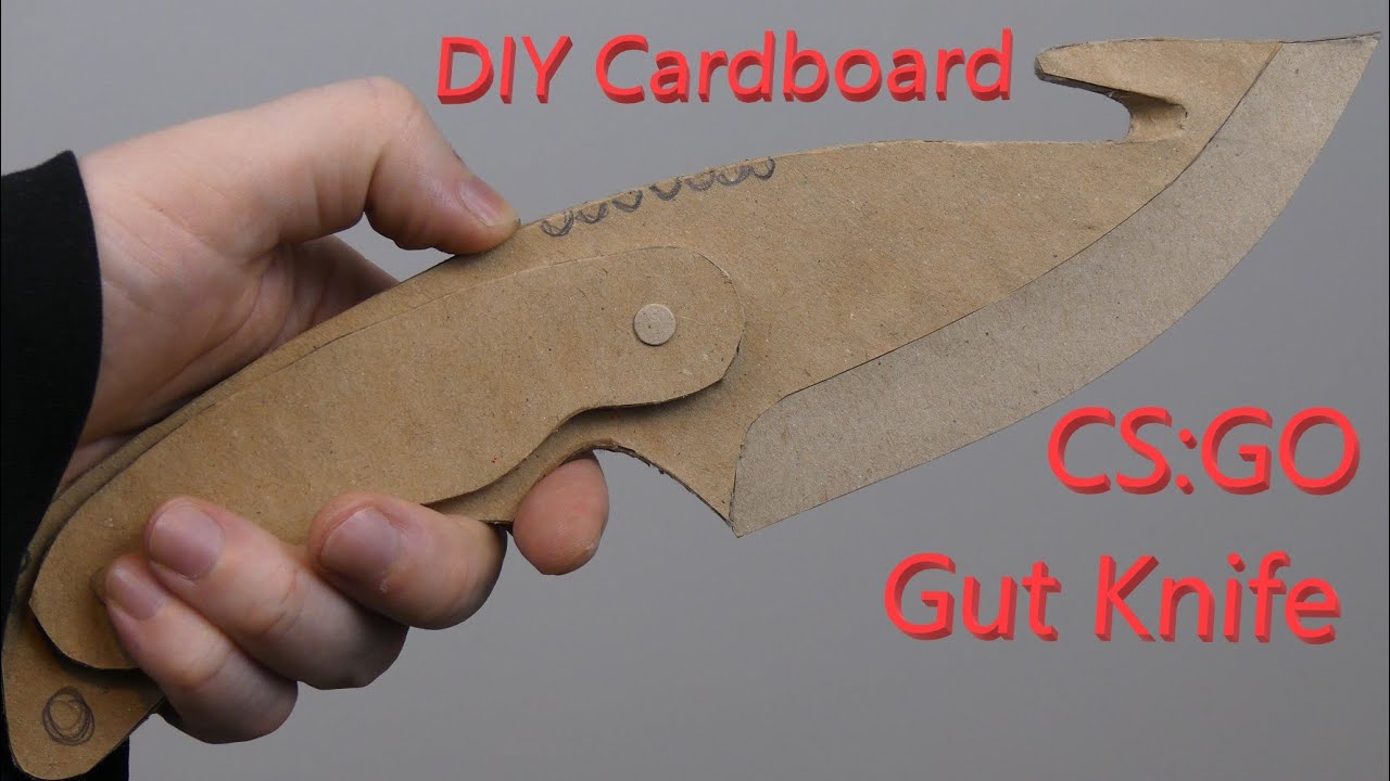 How to Make a DIY CS:GO - Gut Knife