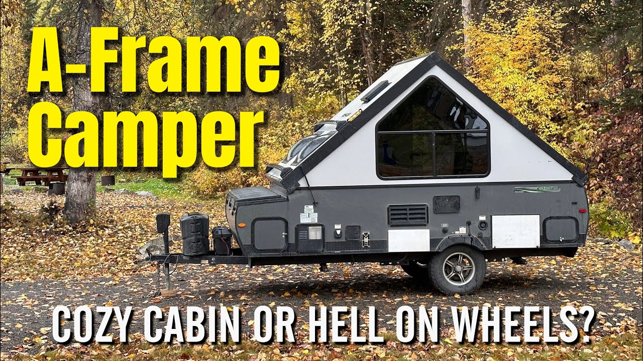 Living with an A-Frame Camper – Full Review, Tour & Ownership Tips