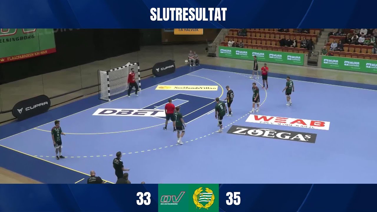 OV Helsingborg HK vs. Hammarby IF HF - Game Highlights