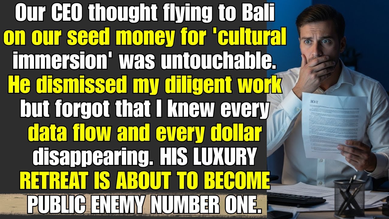 CEO's $500k Bali Trip Was Funded By OUR Seed Money... So I Leaked It 💸✈️ | Corporate Justice Endgame