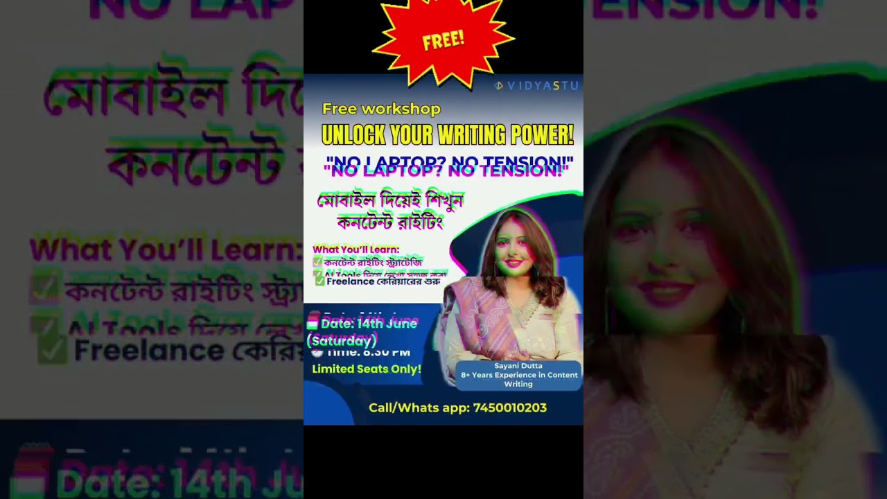 Want to Master in Content Writing? Join This Free Workshop.