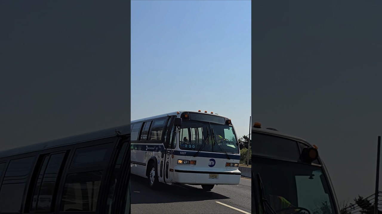 Ex MTA NYCT 1998 NovaBus RTS 5227 Leaving The 2024 FNJTHC Bus Fest &bull; 09/14/2024