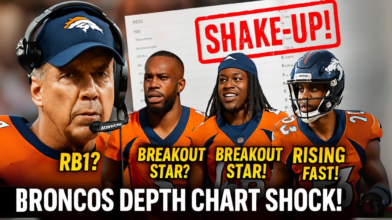 SHOCKING Broncos Depth Chart Drops Before 49ers Clash!