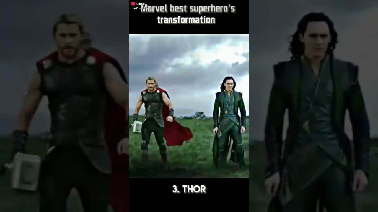 transformaciones de Marvel☠️😎