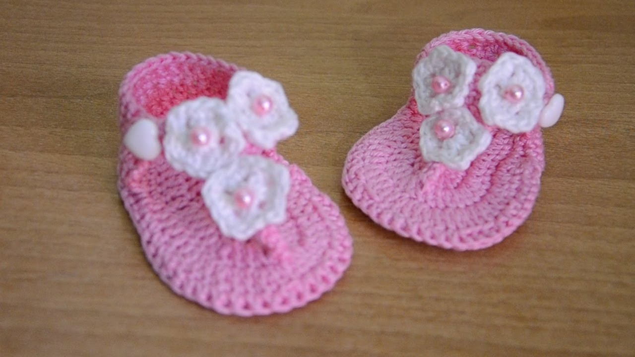 Saldali infradito baby | Uncinetto