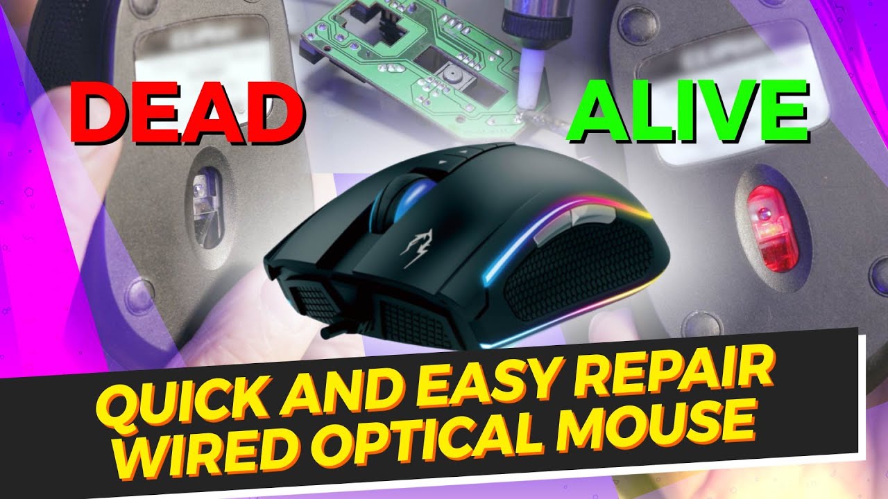 How to Repair/Fix OPTICAL MOUSE