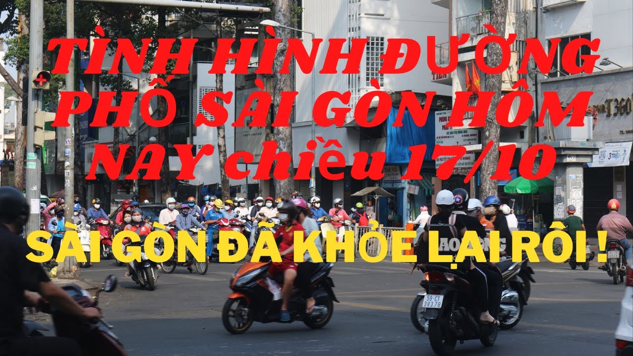 Sài Gòn Đang Khỏe Lại Rồi| Đường Xá Hôm Nay Đông Đúc Trở Lại|MKCS