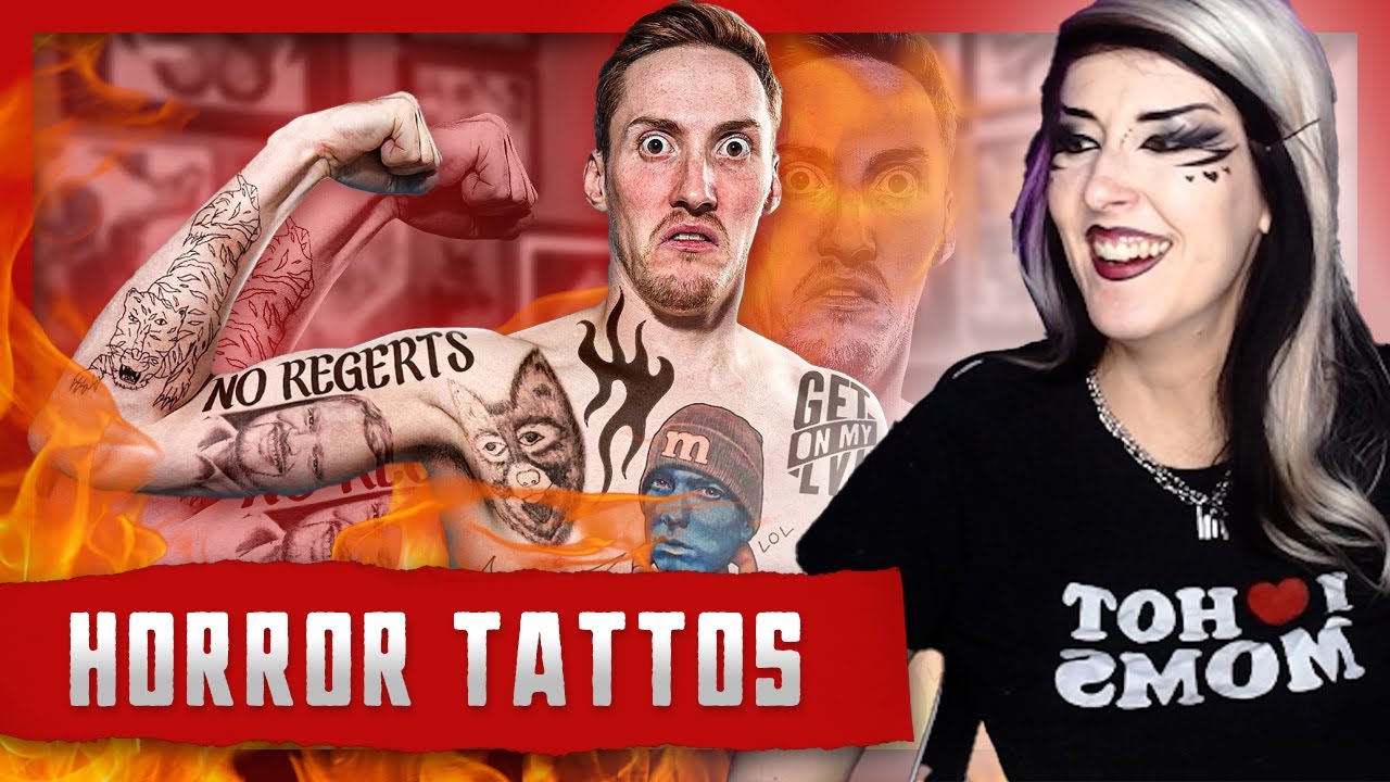 TATTOO ARTIST reagiert auf SCHLECHTE TATTOOS || Carina reagiert auf @Malternativ