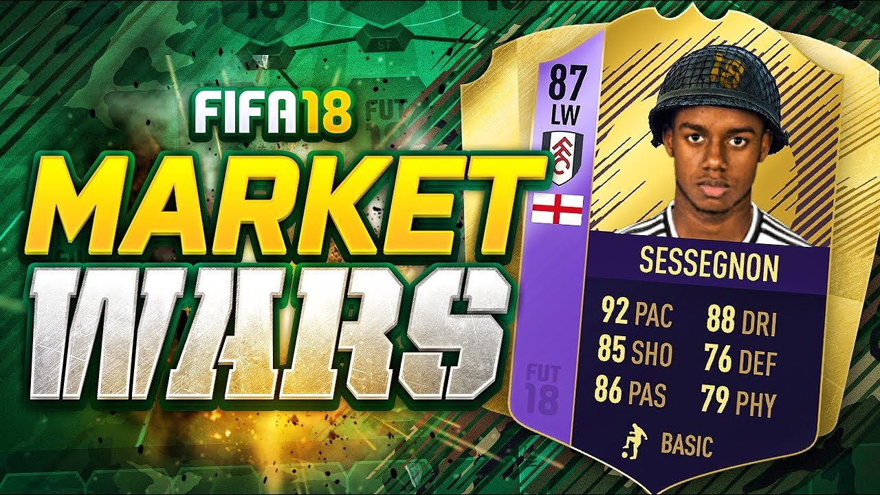BRAND NEW SQUAD SERIES!!! POTY SESSEGNON MARKET WARS!!! Fifa 18 Market Wars