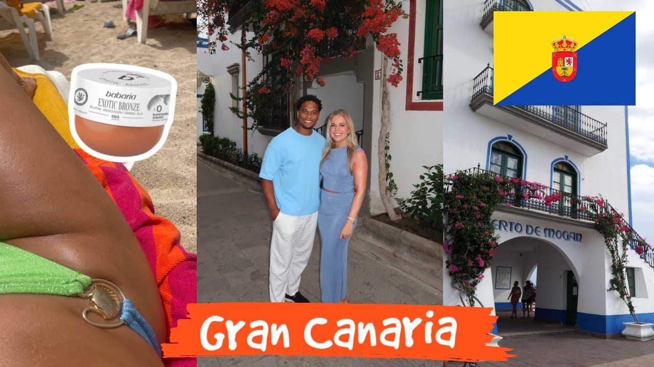 Van deze crème word je echt zo bruin☀️❤️ & naar Puerto de Mogan ⚓️🌴 Gran Canaria vlog #5 🇪🇸| Janette