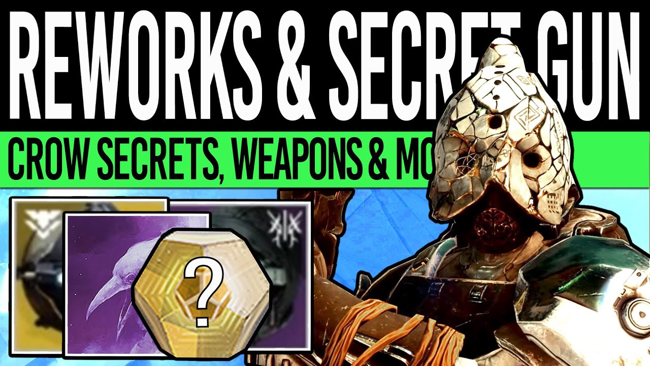 Destiny 2 | DLC UPDATES & MYSTERY EXOTIC! Crow Secrets, Strike Reworks, Weapon Updates & More