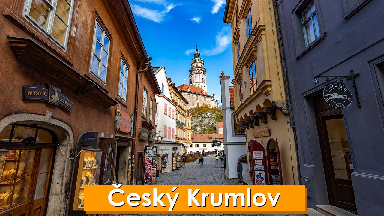 Relaxing virtual walk in Cesky Krumlov.
