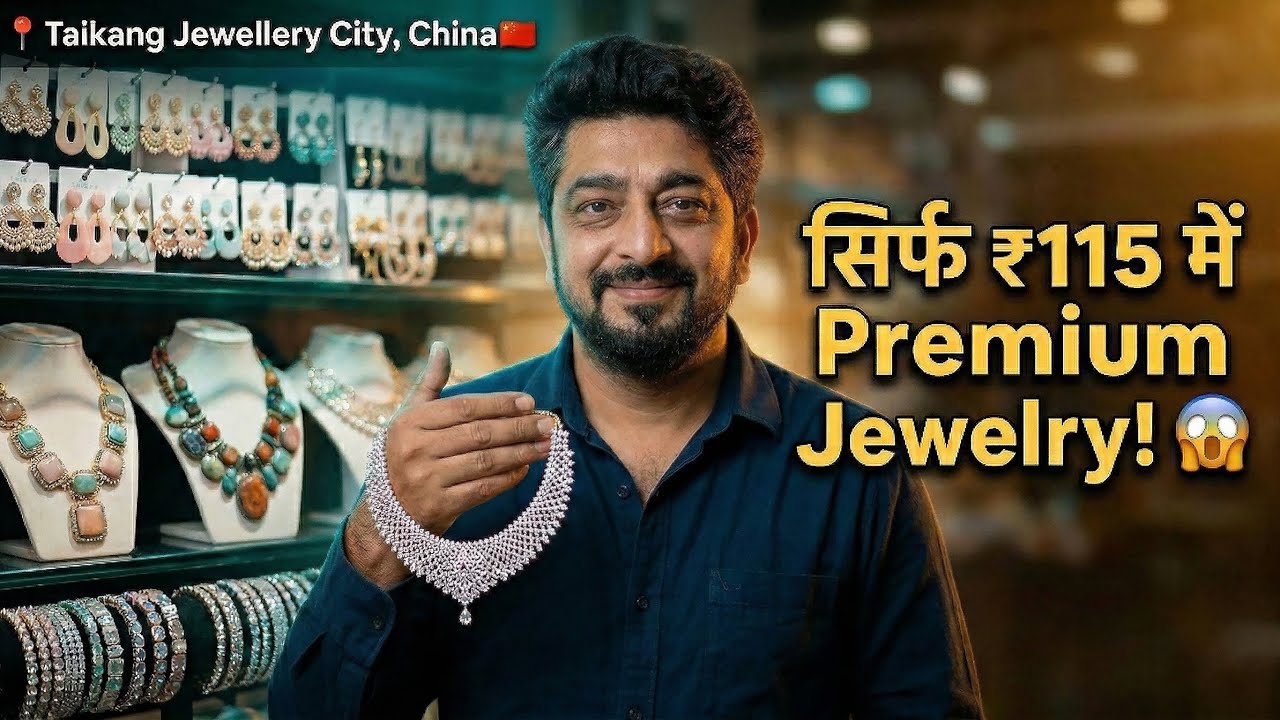 China Imitation Jewelry Wholesale Market Tour 2026 | Taikang Jewellery Mall Guangzhou