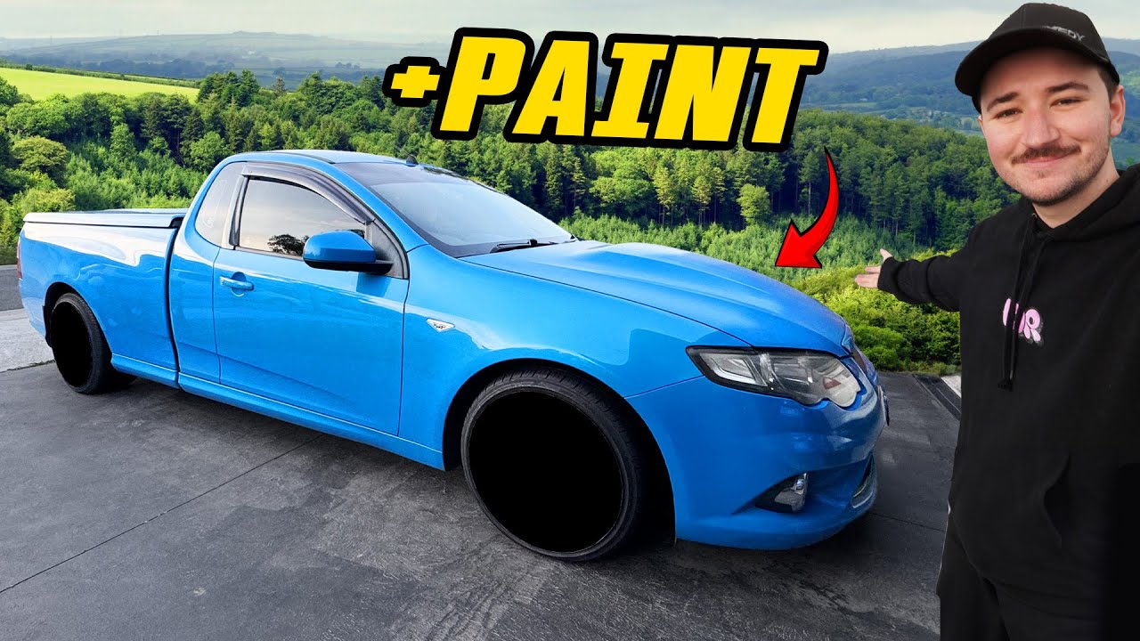 Turbo Falcon Ute Gets WHEELS AND PAINT!